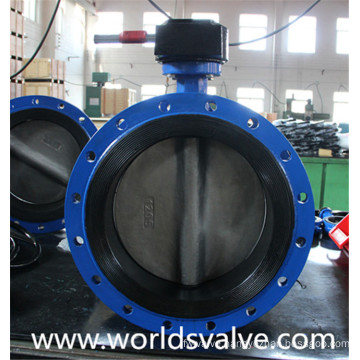 Double Flanged Butterfly Valve Without Pin